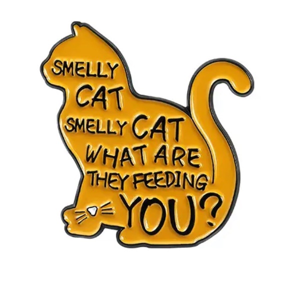 1 LEFT‼️ Smelly Cat Enamel Pin Friends 90s TV Show Phoebe Fans Gift Memorabilia - Picture 1 of 6